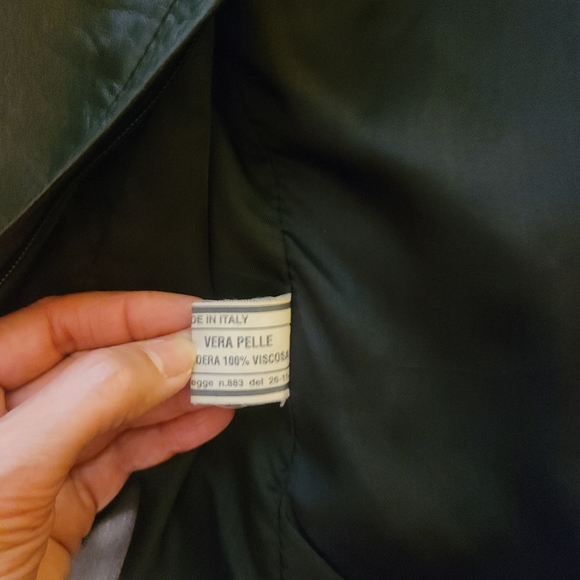 Women's Italian lambskin jacket - Picture 6 of 6